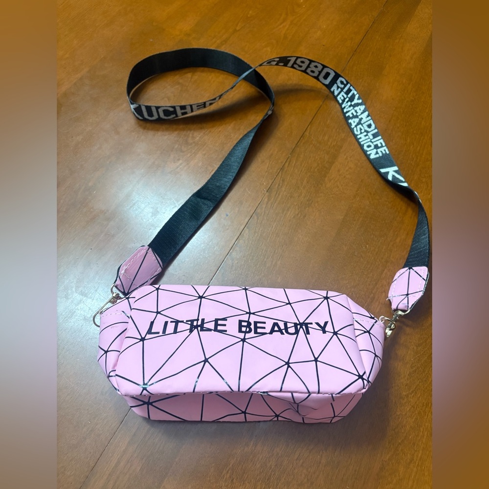 Amazon Pink Geometric Mini Bag